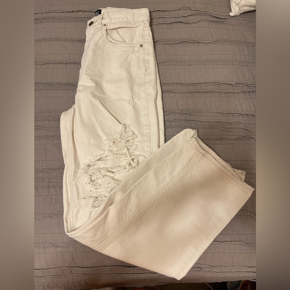 BDG Urban Outfitters High Rise Baggy Distressed Jeans